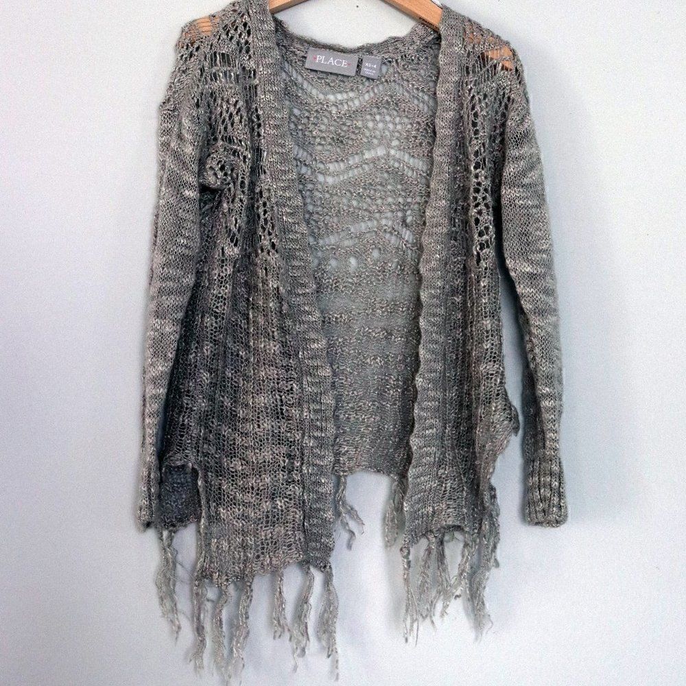 Girl's Gray Shawl   